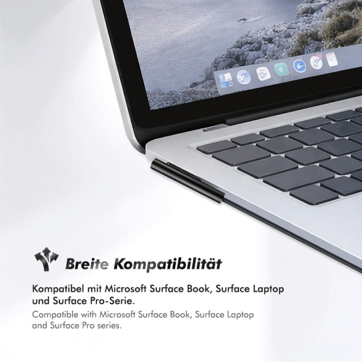 Imagine Cablu USB type C la MS Surface PD 1.8m, Logilink PA0342
